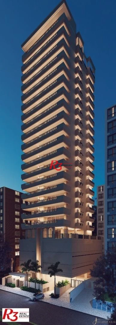 Apartamento com 4 dormitórios à venda, 295 m² por R$ 7.600.000,00 - Ponta da Praia - Santos/SP