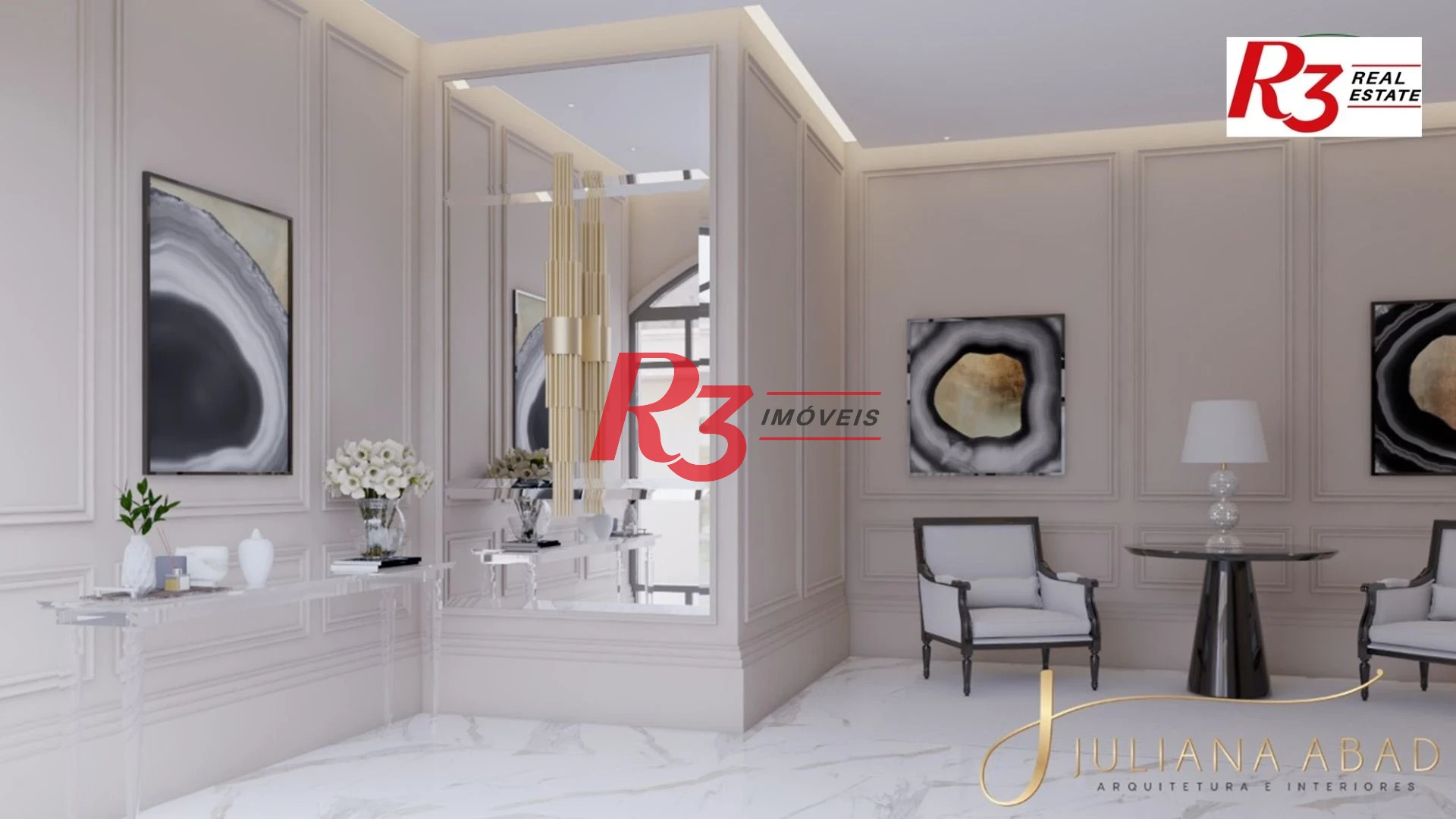 Apartamento com 4 dormitórios à venda, 295 m² por R$ 7.600.000,00 - Ponta da Praia - Santos/SP