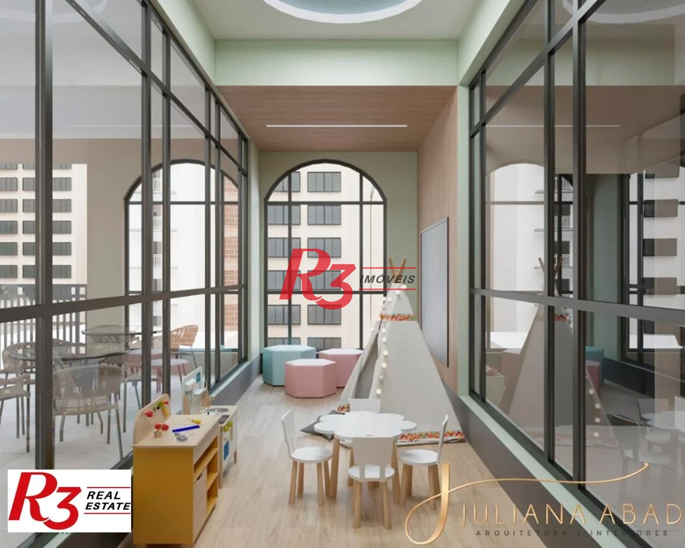 Apartamento com 4 dormitórios à venda, 295 m² por R$ 7.600.000,00 - Ponta da Praia - Santos/SP