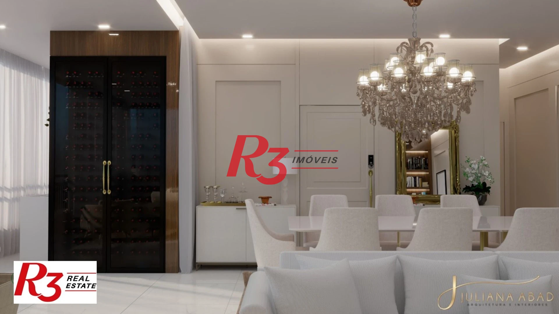 Apartamento com 4 dormitórios à venda, 295 m² por R$ 7.600.000,00 - Ponta da Praia - Santos/SP