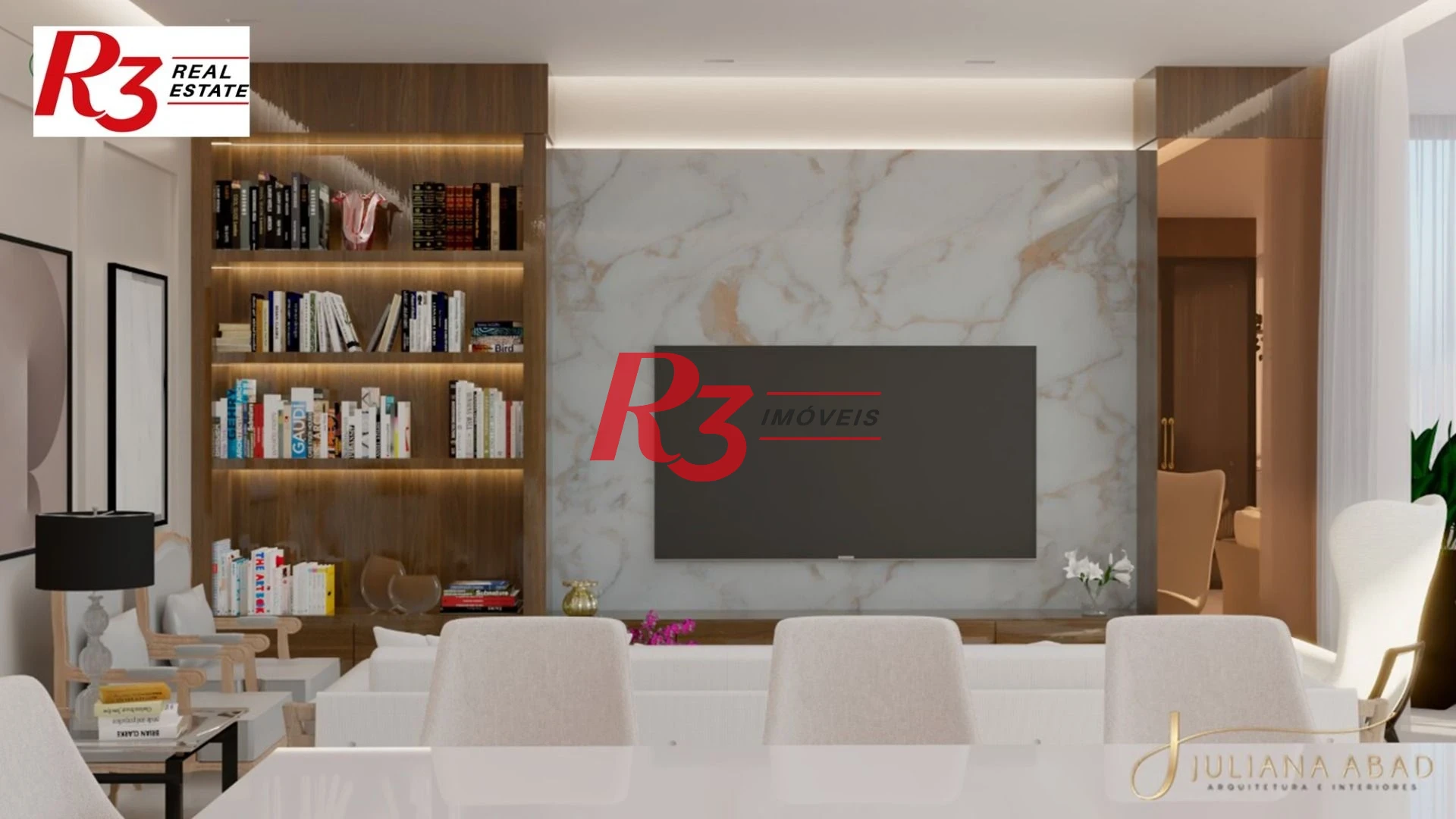 Apartamento com 4 dormitórios à venda, 295 m² por R$ 7.600.000,00 - Ponta da Praia - Santos/SP