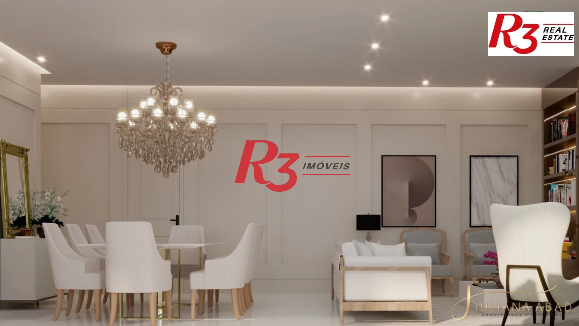 Apartamento com 4 dormitórios à venda, 295 m² por R$ 7.600.000,00 - Ponta da Praia - Santos/SP