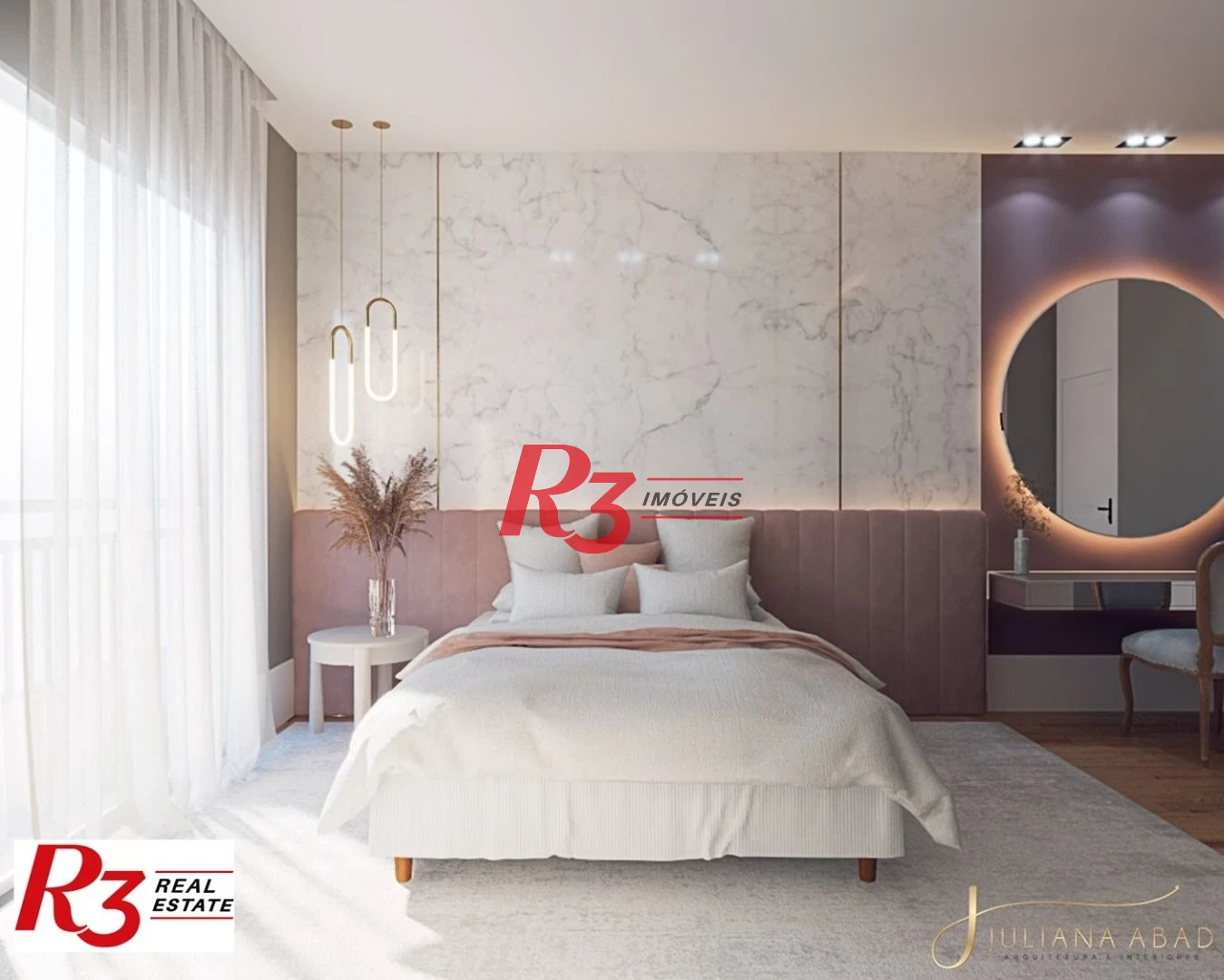 Apartamento com 4 dormitórios à venda, 295 m² por R$ 7.600.000,00 - Ponta da Praia - Santos/SP