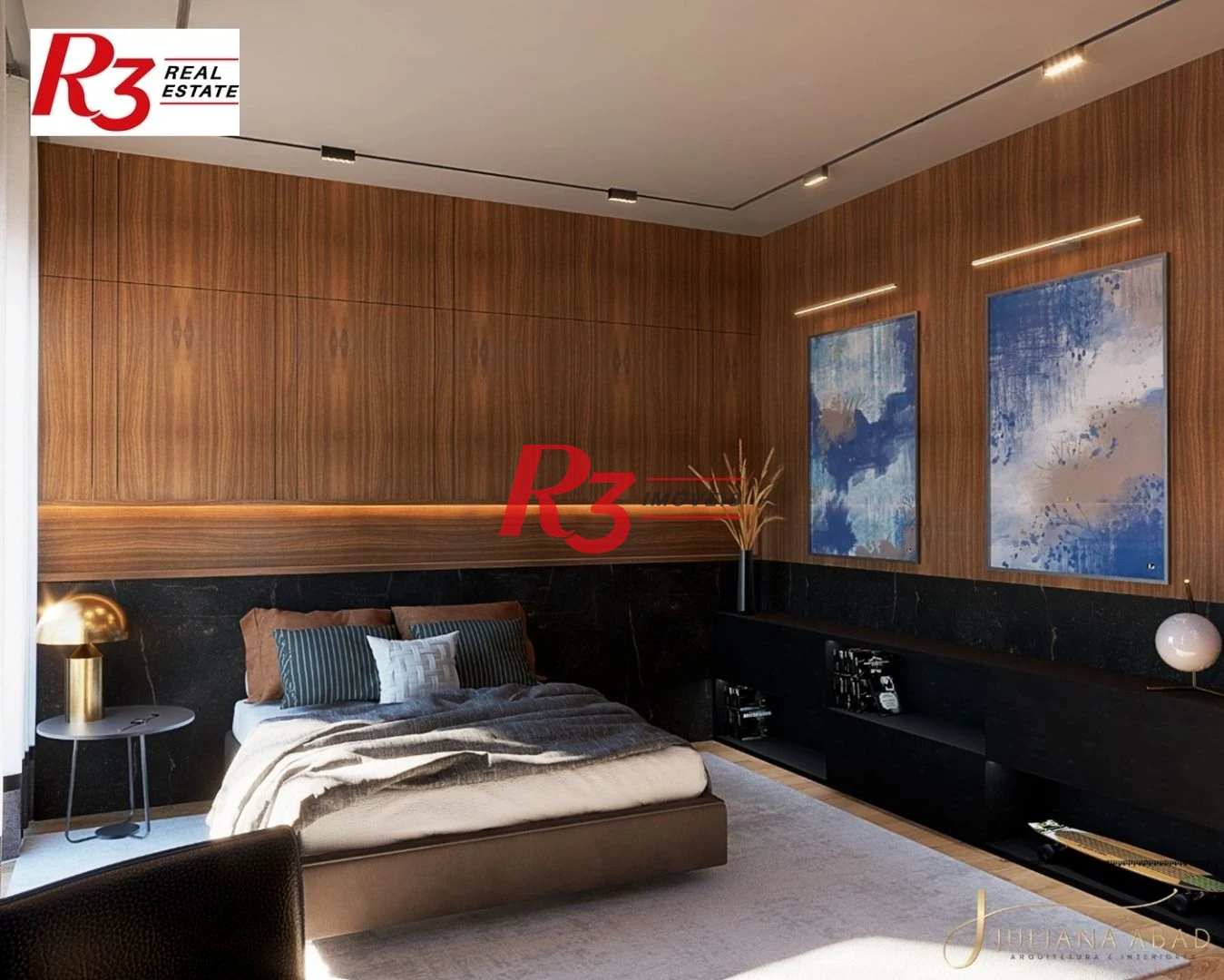 Apartamento com 4 dormitórios à venda, 295 m² por R$ 7.600.000,00 - Ponta da Praia - Santos/SP