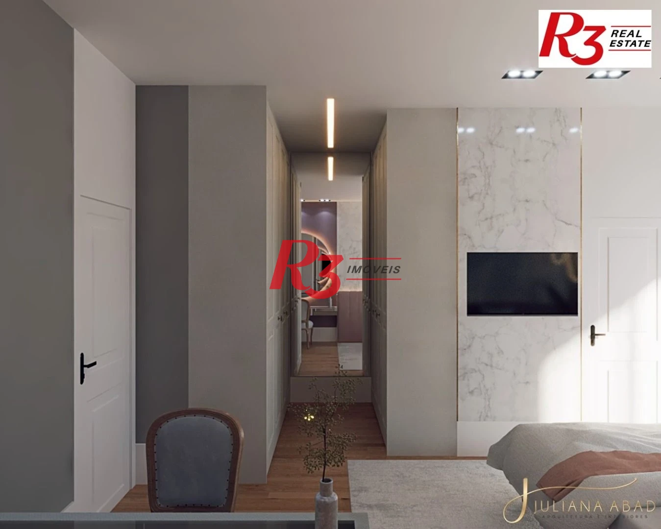 Apartamento com 4 dormitórios à venda, 295 m² por R$ 7.600.000,00 - Ponta da Praia - Santos/SP