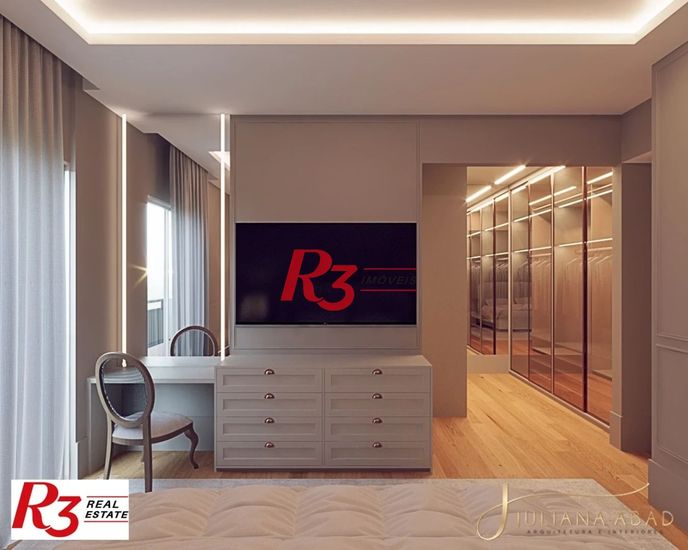 Apartamento com 4 dormitórios à venda, 295 m² por R$ 7.600.000,00 - Ponta da Praia - Santos/SP