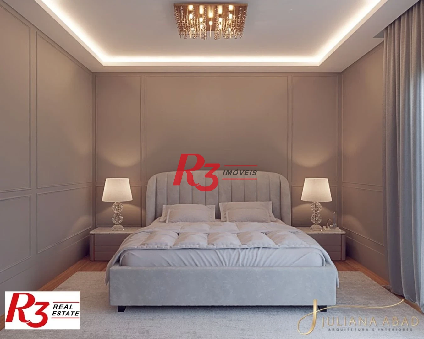 Apartamento com 4 dormitórios à venda, 295 m² por R$ 7.600.000,00 - Ponta da Praia - Santos/SP