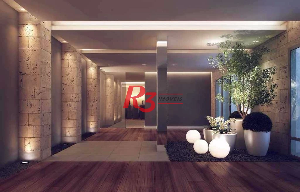 Apartamento para alugar, 45 m² por R$ 4.000,00/mês - José Menino - Santos/SP
