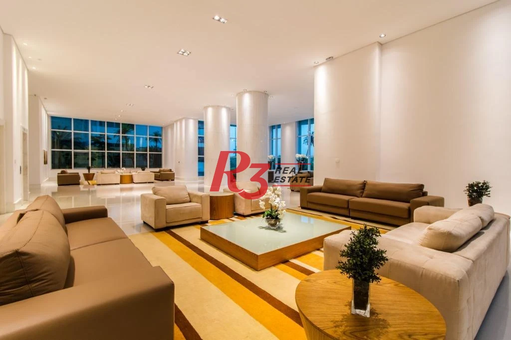 Apartamento com 4 dormitórios, 360 m² - venda por R$ 5.200.000,00 ou aluguel por R$ 33.380,00/mês - Gonzaga - Santos/SP