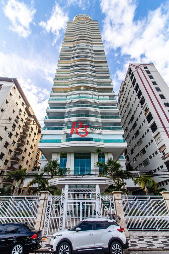 Apartamento, 360 m² - venda por R$ 5.500.000,00 ou aluguel por R$ 32.110,00/mês - Gonzaga - Santos/SP