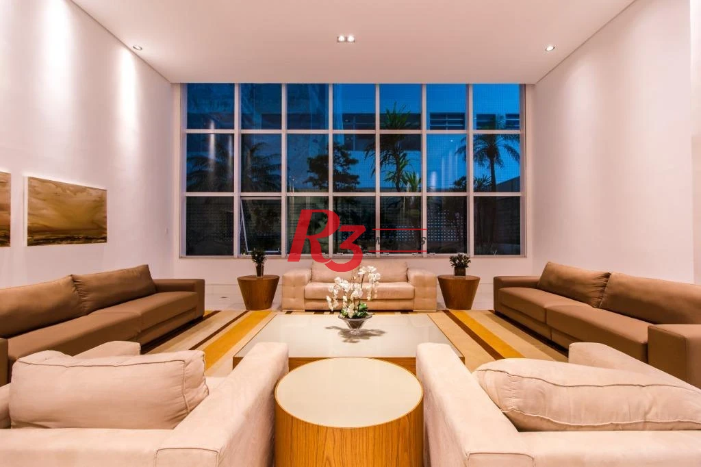 Apartamento, 360 m² - venda por R$ 5.500.000,00 ou aluguel por R$ 32.110,00/mês - Gonzaga - Santos/SP