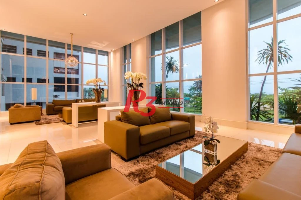 Apartamento, 360 m² - venda por R$ 5.500.000,00 ou aluguel por R$ 32.110,00/mês - Gonzaga - Santos/SP