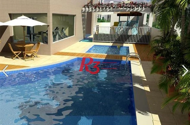Apartamento à venda, 228 m² por R$ 3.800.000,00 - Gonzaga - Santos/SP