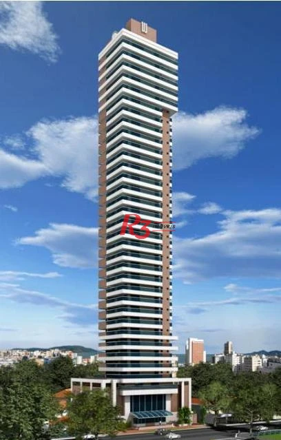 Apartamento à venda, 228 m² por R$ 3.800.000,00 - Gonzaga - Santos/SP