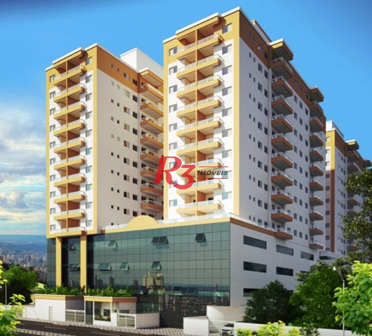 Apartamento Garden com 2 dormitórios à venda, 75 m² por R$ 692.000,00 - Boqueirão - Praia Grande/SP