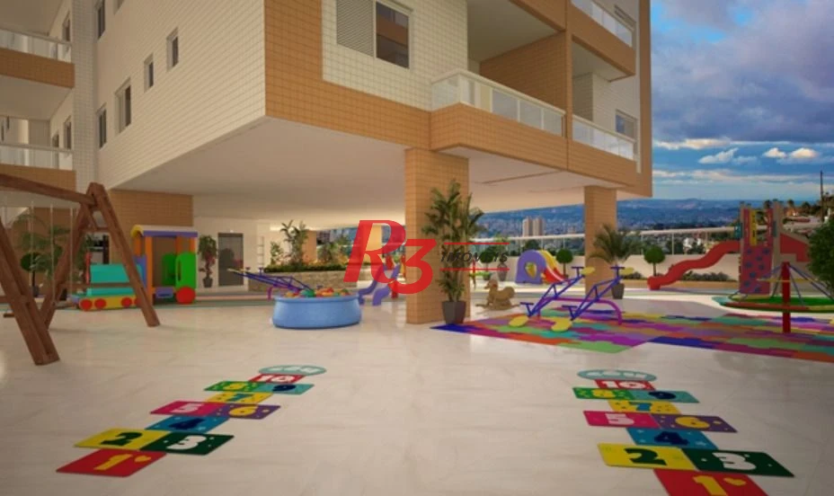 Apartamento Garden com 2 dormitórios à venda, 75 m² por R$ 692.000,00 - Boqueirão - Praia Grande/SP