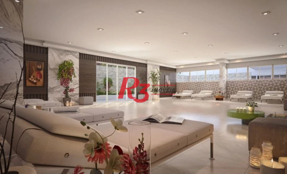 Apartamento Garden com 2 dormitórios à venda, 75 m² por R$ 692.000,00 - Boqueirão - Praia Grande/SP