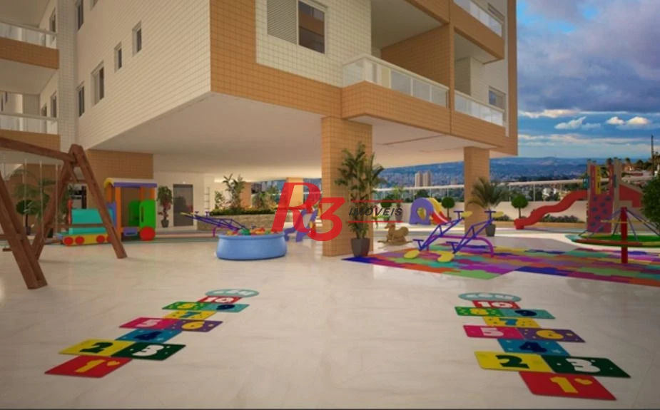 Apartamento Garden com 2 dormitórios à venda, 75 m² por R$ 692.000,00 - Boqueirão - Praia Grande/SP