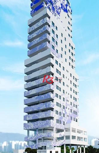 Apartamento à venda, 72 m² por R$ 1.150.000,00 - Gonzaga - Santos/SP