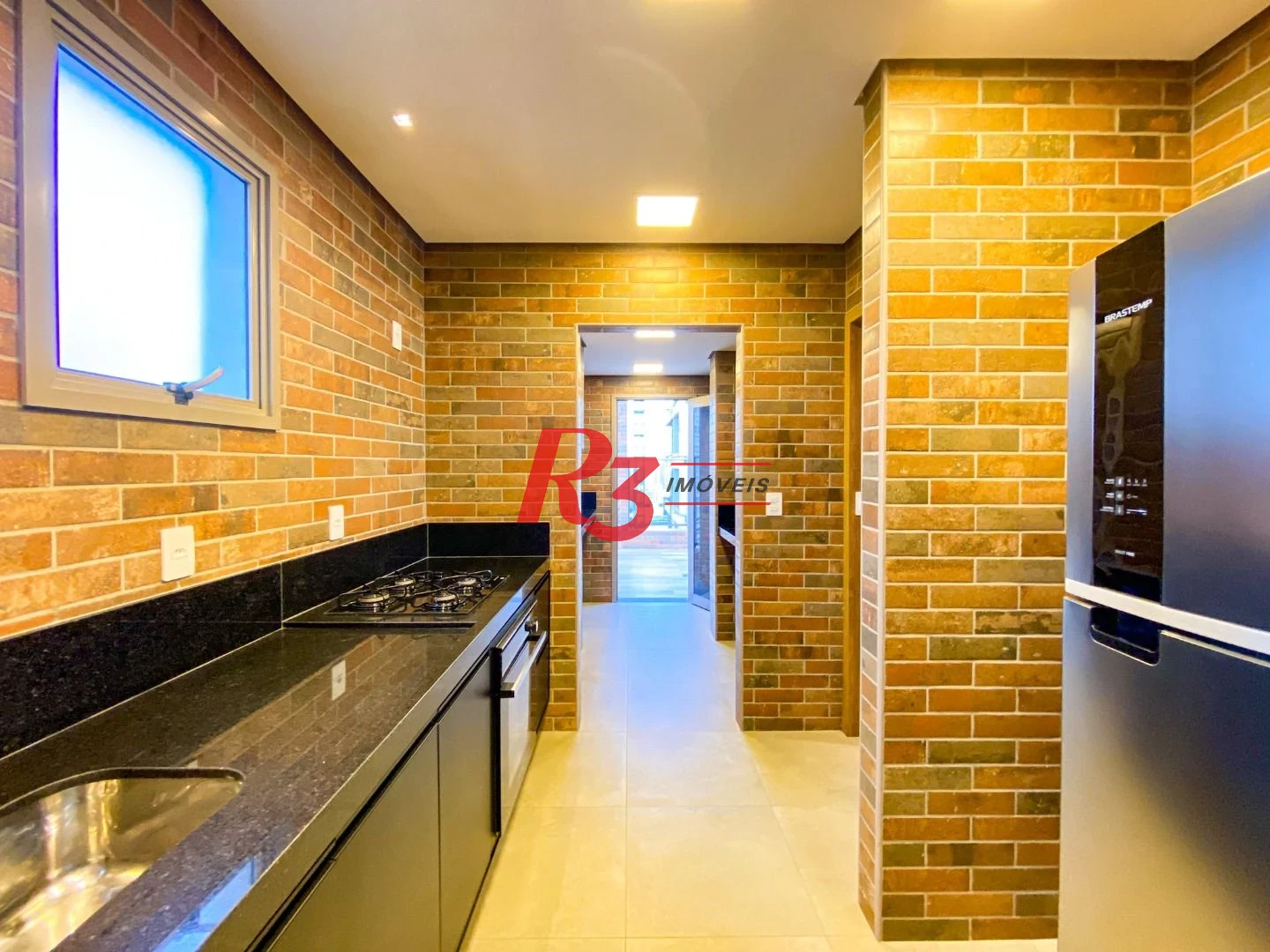 Apartamento com 1 dormitório à venda, 60 m² por R$ 880.000,00 - Aparecida - Santos/SP