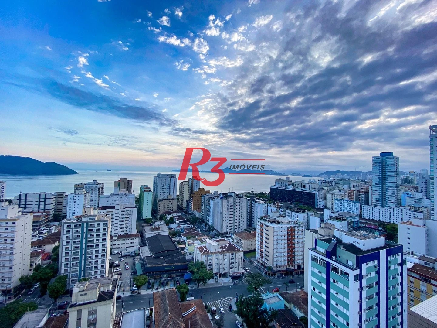 Apartamento com 1 dormitório à venda, 60 m² por R$ 880.000,00 - Aparecida - Santos/SP
