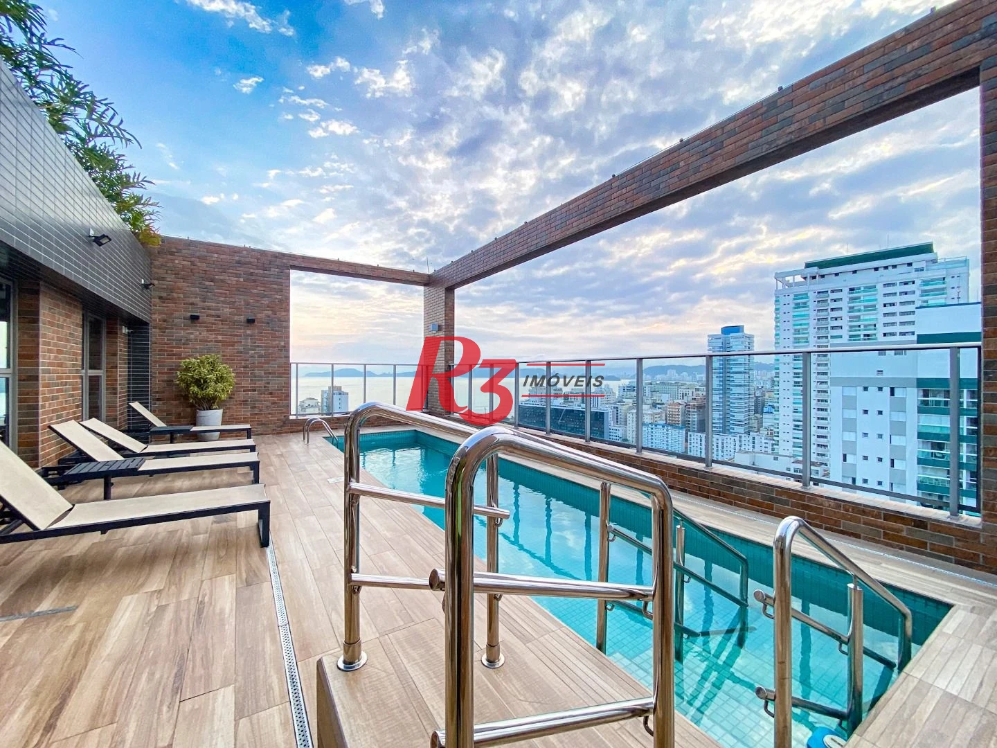 Apartamento com 1 dormitório à venda, 60 m² por R$ 880.000,00 - Aparecida - Santos/SP