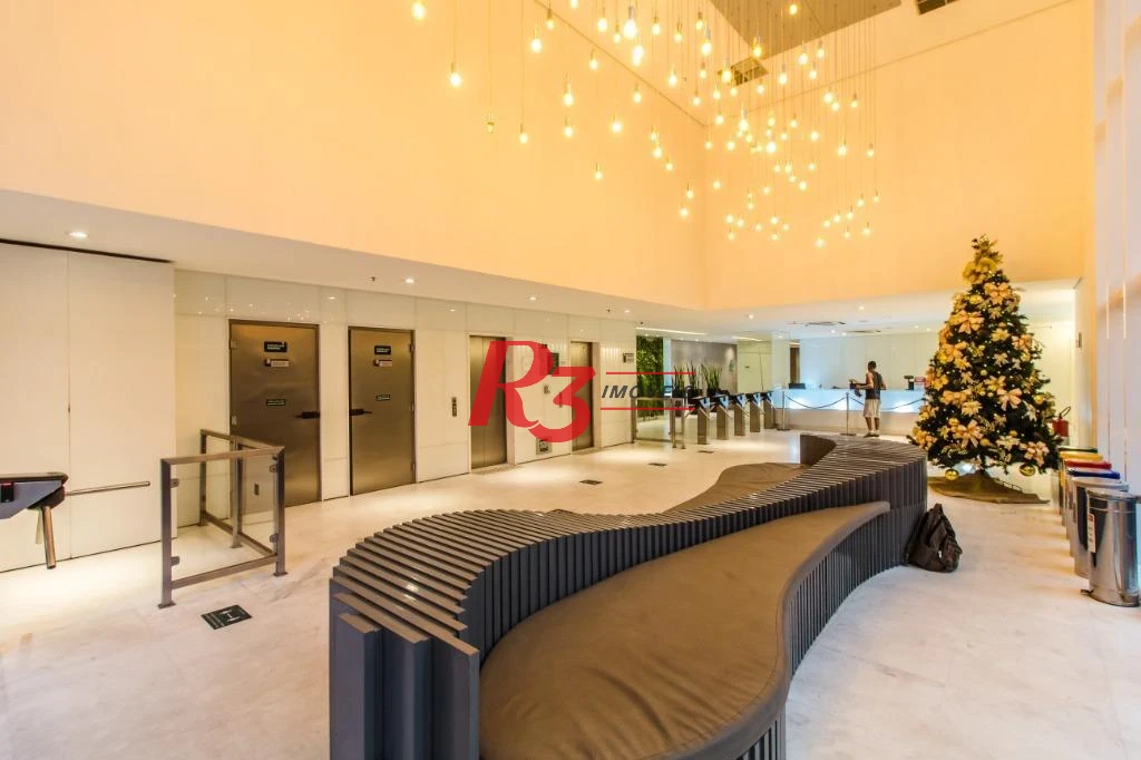 Andar Corporativo para alugar, 648 m² por R$ 52.300,00/mês - Gonzaga - Santos/SP