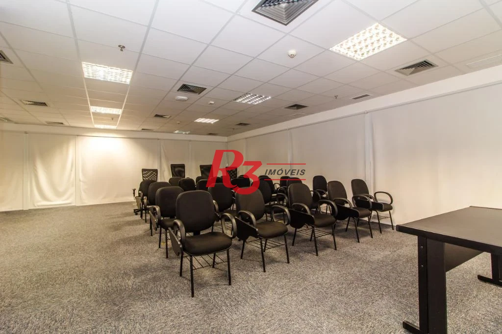 Andar Corporativo para alugar, 648 m² por R$ 52.300,00/mês - Gonzaga - Santos/SP