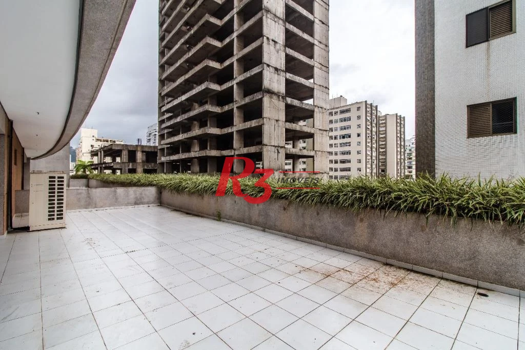 Andar Corporativo para alugar, 648 m² por R$ 52.300,00/mês - Gonzaga - Santos/SP
