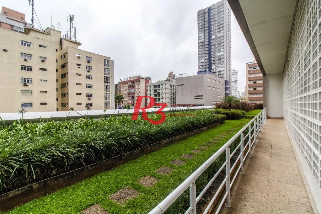Andar Corporativo para alugar, 648 m² por R$ 52.300,00/mês - Gonzaga - Santos/SP