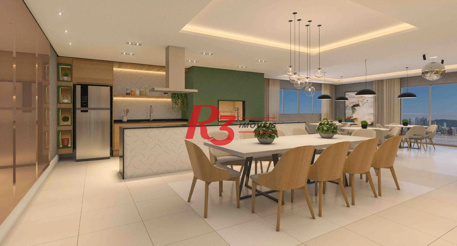 Apartamento à venda, 127 m² por R$ 2.450.000,00 - Gonzaga - Santos/SP