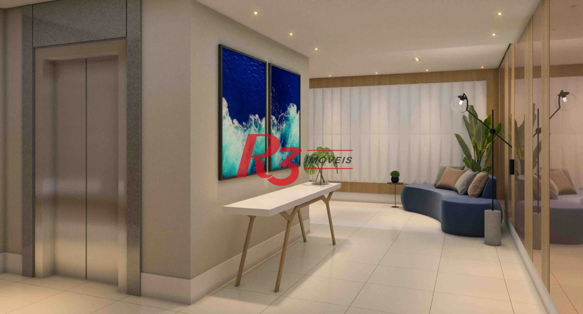 Apartamento à venda, 127 m² por R$ 2.450.000,00 - Gonzaga - Santos/SP