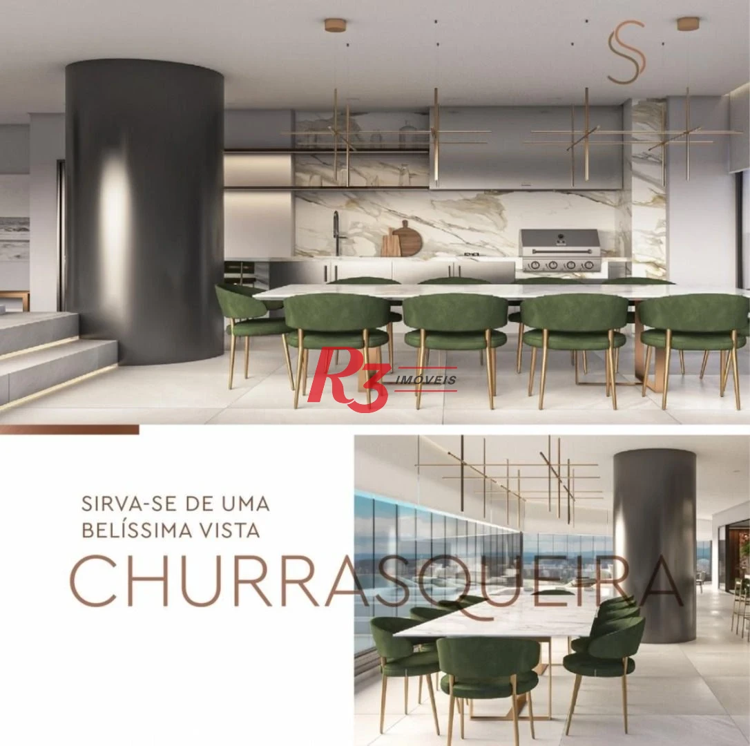 Apartamento Garden à venda, 501 m² por R$ 13.900.000,00 - Ponta da Praia - Santos/SP