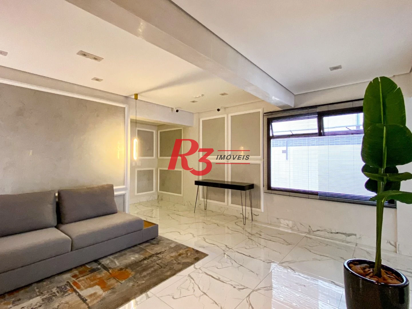 Apartamento com 1 dormitório à venda, 50 m² por R$ 890.000,00 - Boqueirão - Santos/SP