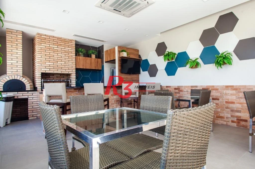 Apartamento, 68 m² - venda por R$ 1.300.000,00 ou aluguel por R$ 9.230,00/mês - Aparecida - Santos/SP