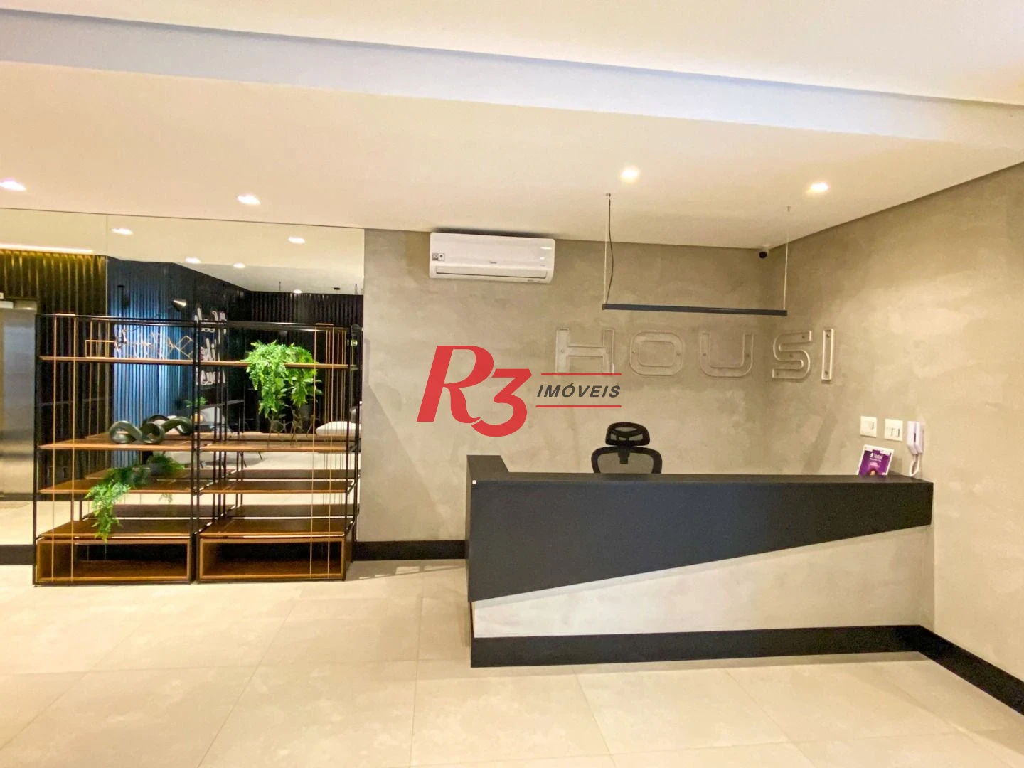 Apartamento com 1 suíte + lavabo -  à venda, 59 m² por R$ 890.000,00 - Ponta da Praia - Santos/SP