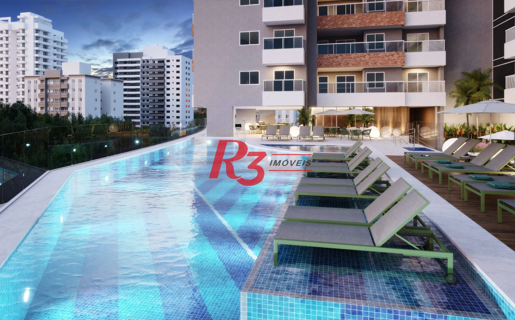 Apartamento à venda, 72 m² por R$ 980.000,00 - Encruzilhada - Santos/SP
