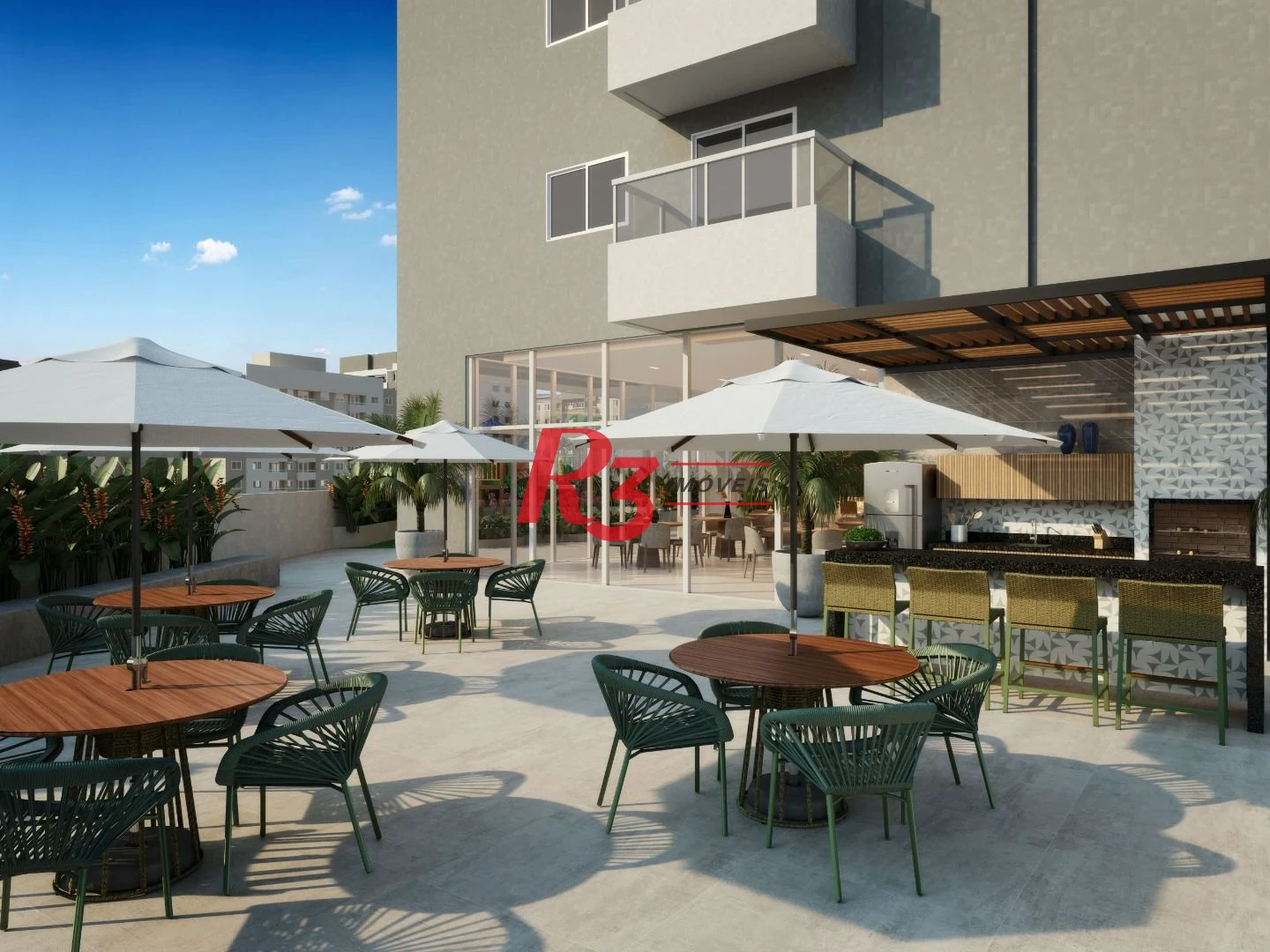 Apartamento à venda, 72 m² por R$ 980.000,00 - Encruzilhada - Santos/SP