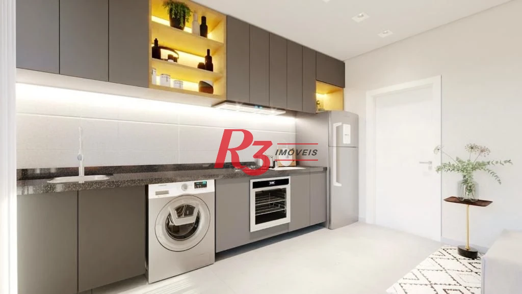 Apartamento com 2 dormitórios, 65 m² - venda por R$ 1.050.000,00 ou aluguel por R$ 6.580,00/mês - Ponta da Praia - Santos/SP