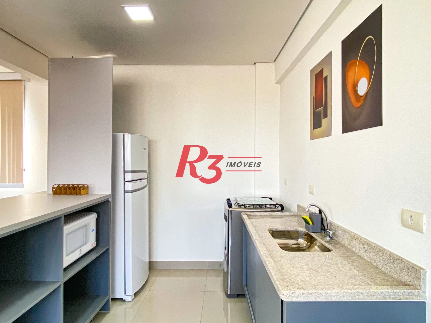Apartamento com 2 dormitórios para alugar, 81 m² por R$ 5.300,00/mês - Boqueirão - Santos/SP