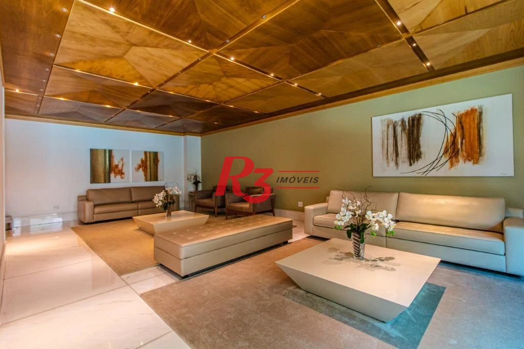 Apartamento com 4 dormitórios à venda, 488 m² por R$ 8.520.000,00 - Ponta da Praia - Santos/SP