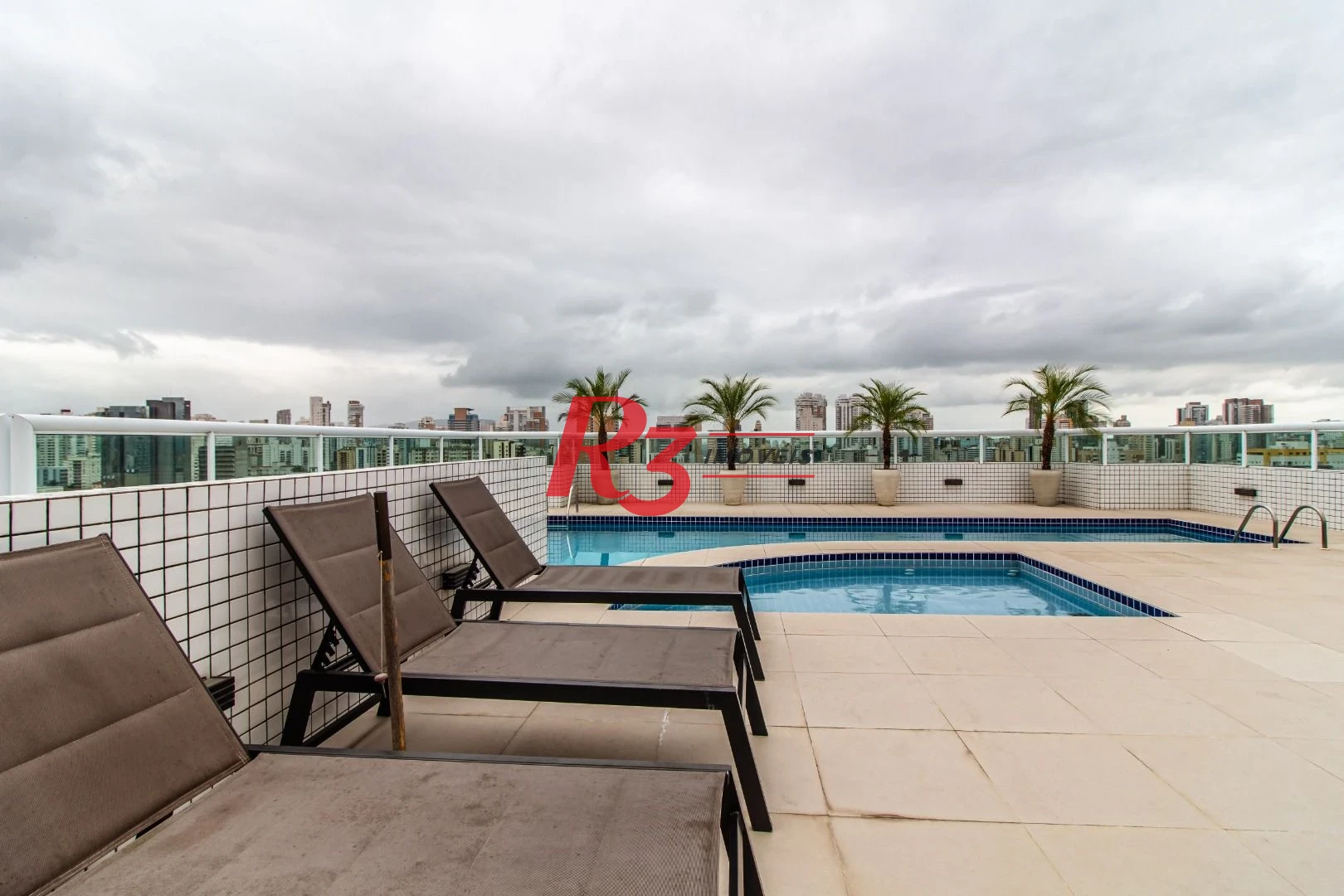 Apartamento com 2 dormitórios para alugar, 87 m² por R$ 5.600,00/mês - Campo Grande - Santos/SP