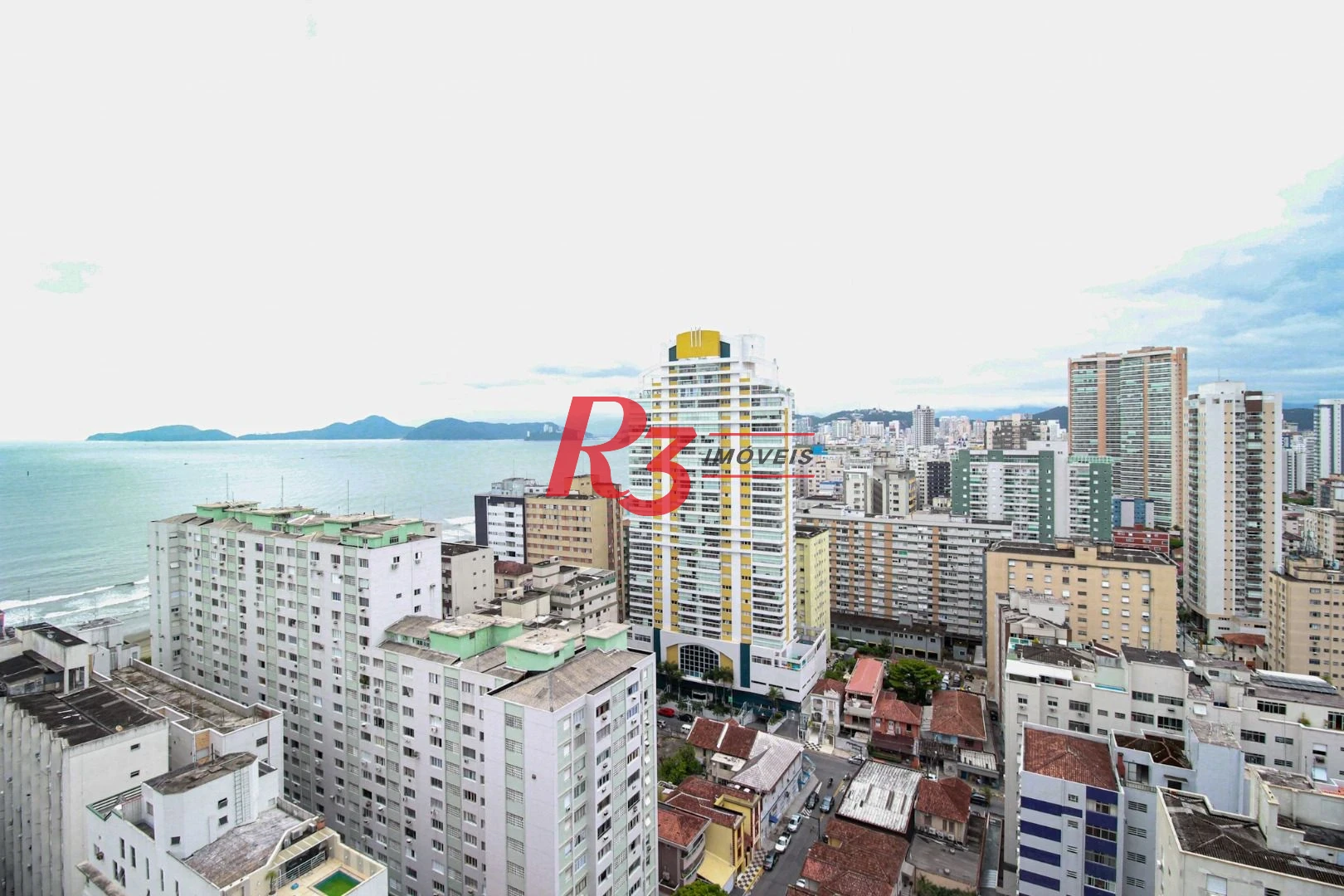 Apartamento com 2 dormitórios à venda, 105 m² por R$ 1.330.000,00 - Embaré - Santos/SP
