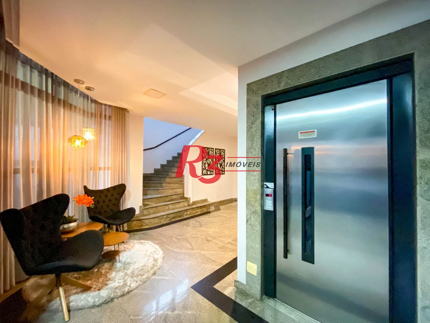 Apartamento com 3 dormitórios para alugar, 158 m² por R$ 8.000,00/mês - Embaré - Santos/SP