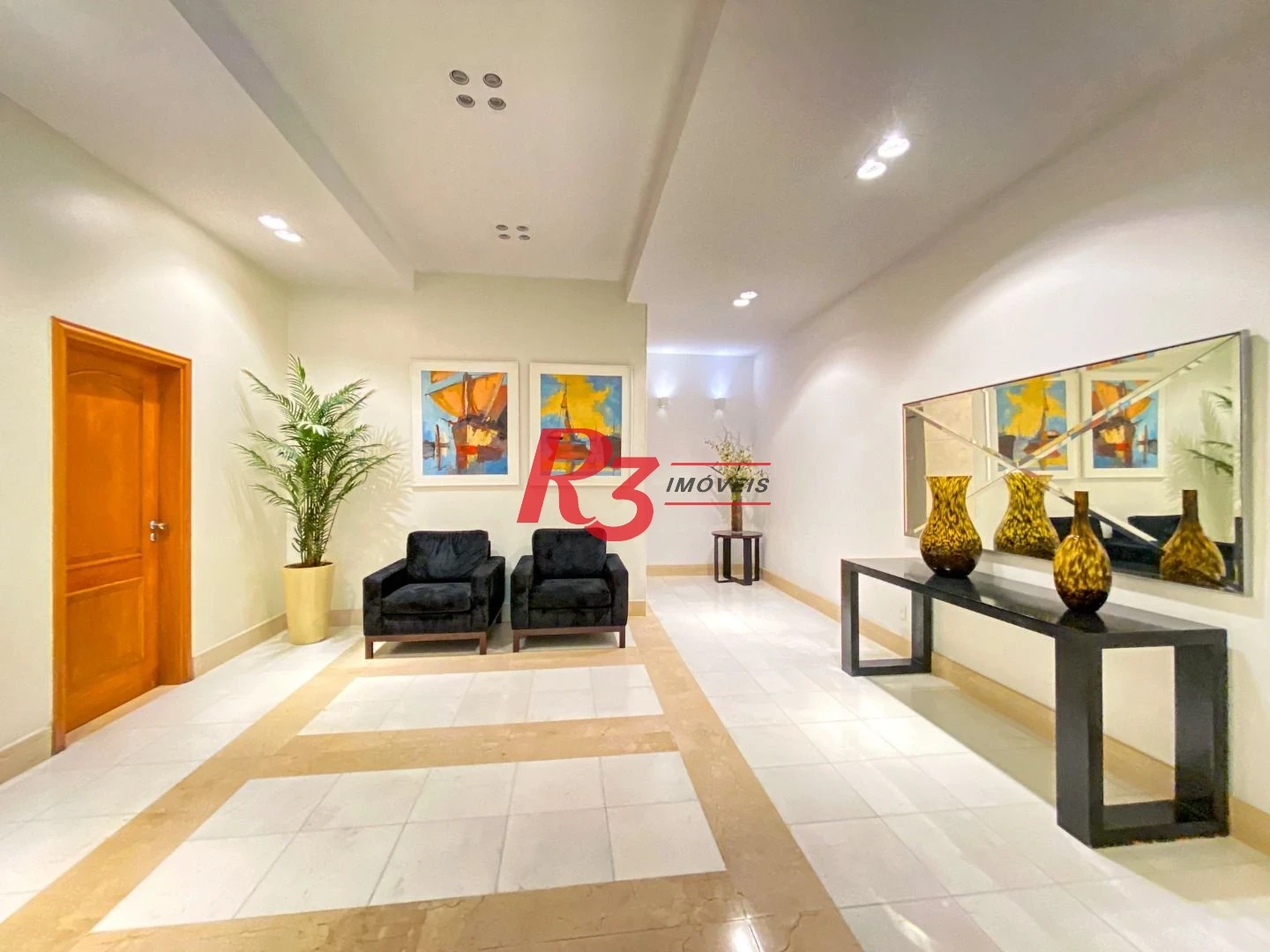 Apartamento com 3 dormitórios à venda, 232 m² por R$ 3.990.000,00 - Embaré - Santos/SP