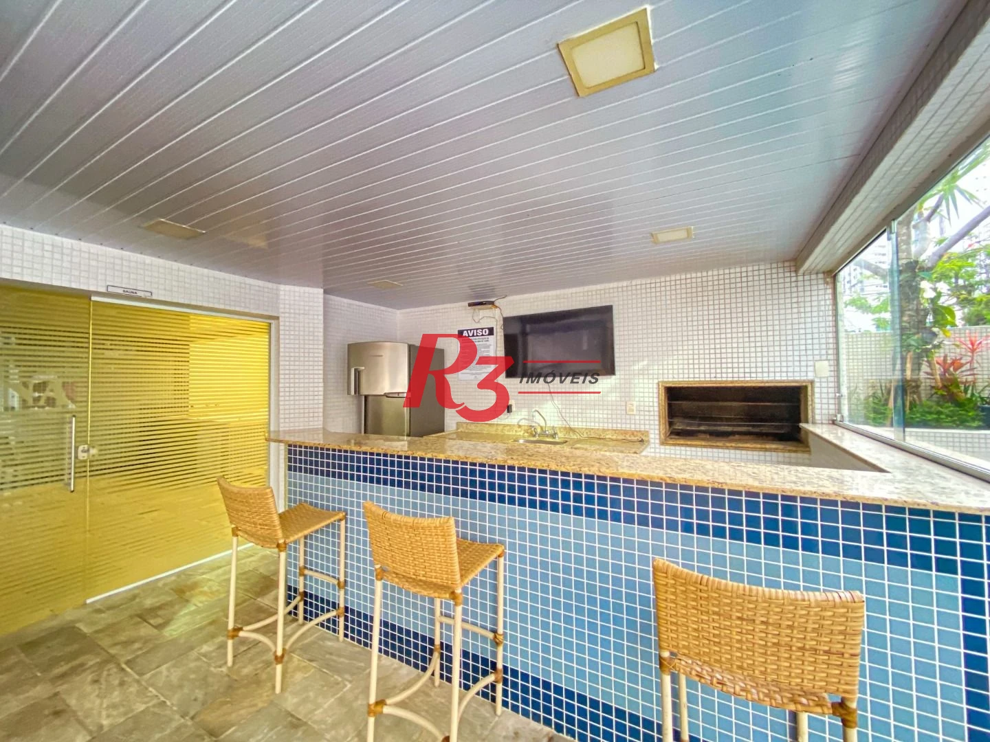 Apartamento com 3 dormitórios à venda, 232 m² por R$ 3.990.000,00 - Embaré - Santos/SP