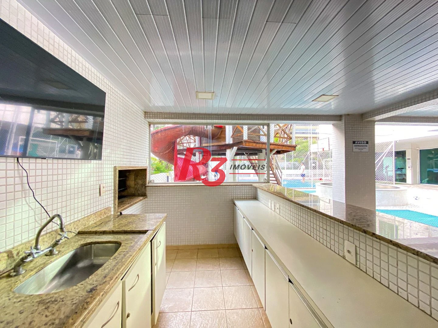 Apartamento com 3 dormitórios à venda, 232 m² por R$ 3.990.000,00 - Embaré - Santos/SP