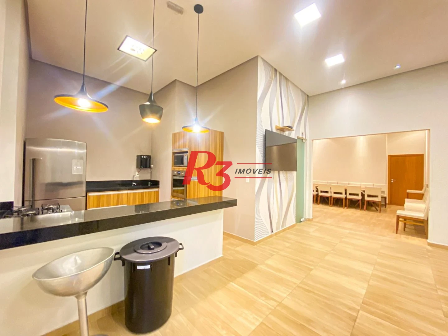 Apartamento com 3 dormitórios à venda, 129 m² por R$ 2.240.000,00 - Gonzaga - Santos/SP