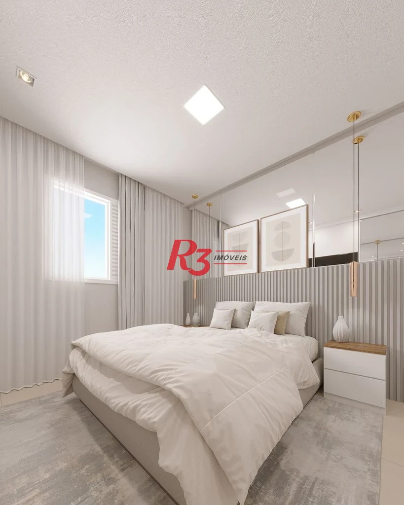 Apartamento com 2 dormitórios à venda, 67 m² por R$ 750.000,00 - Macuco - Santos/SP