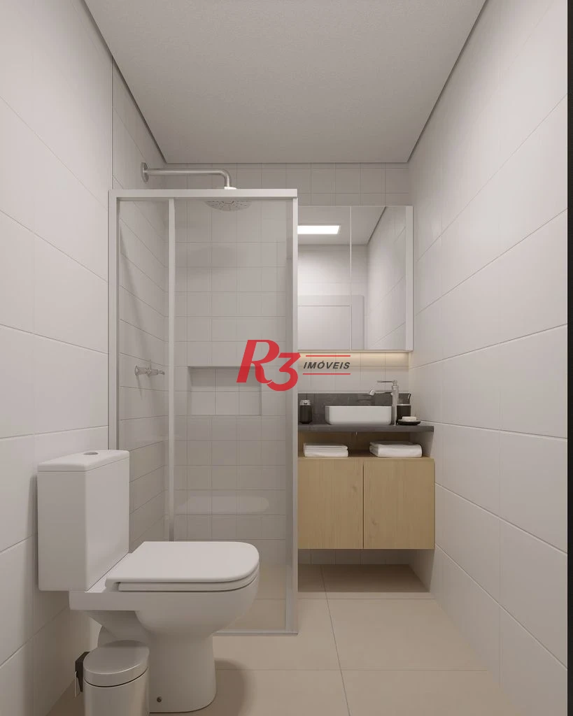 Apartamento com 2 dormitórios à venda, 67 m² por R$ 750.000,00 - Macuco - Santos/SP